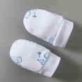 thumbnail image 5 of CAUYDY Preemie Girls Outfits Baby Boys Layette Set 8Pcs Fall Winter Cotton Sleepwear Newborn Clothing Picture Outfit for Unisex Infant Sizes 0-3 Months,Light Blue, 5 of 8