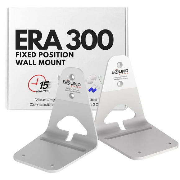 Sonos ERA 300 Low Profile Wall Mount Bracket Twin Pack in White