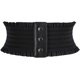 thumbnail image 1 of Cinturón De Corsé con Botón A Presión Cinturones Elásticos Anchos Pretina De Cincha Vintage para Vestidos De Dama,Negro, 1 of 5