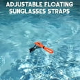 thumbnail image 6 of TELOLY 2026 New Floating Glasses Strap Anti-Lost Adjustable Universal Floating Sunglass Straps for Swimming/Snorkeling/Surfing 4-Pack for the Whole Family, 6 of 7