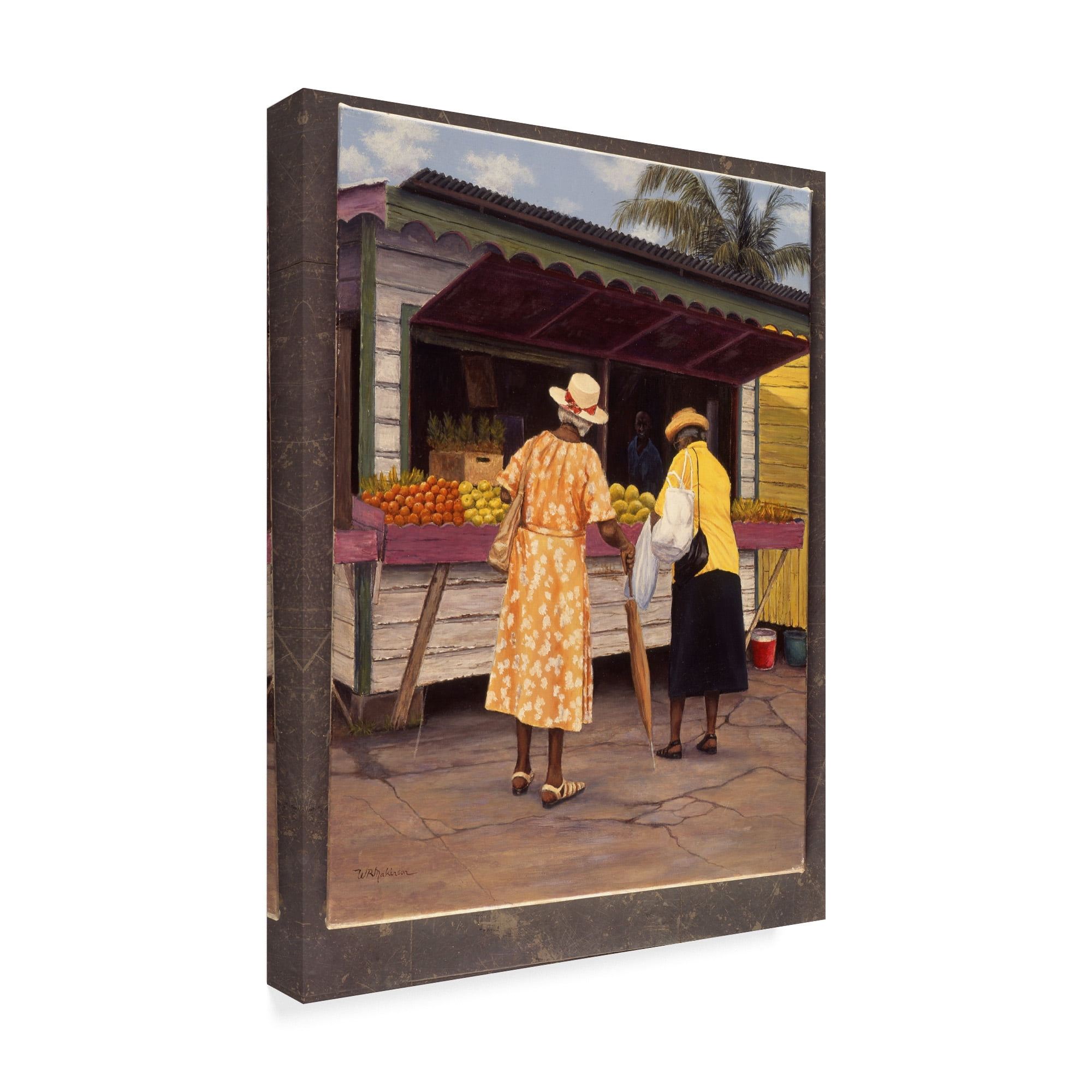 Trademark Fine Art 'Miss Crystal And Pearl' Canvas Art by Bill Makinson