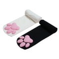 thumbnail image 3 of Calcetines Hasta El Muslo Calcetines De Gato [Yue Xinghui] Huella De Gato Almohadilla De Carne Calcetines De Garra De Gato Sobre La Rodilla Tubo Largo Simulación Seda Blanca ANGGREK Otros, 3 of 8