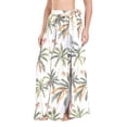 thumbnail image 2 of Women Sarong Wraps Palm Tree Tropical Swimsuit Beach Pareo Bikini Coverups Skirt M, 2 of 7