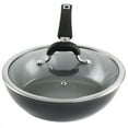thumbnail image 5 of Kenmore Arlington 3.5 Quart Non Stick Aluminum Saute Pan with Lid in Black Diamond, 5 of 6