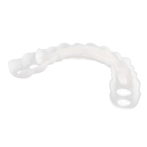 Instant Veneers Dentures,6pcs Fake Teeth Braces Temporary Denture Teeth Fake Tooth Cover Precision Engineered