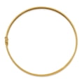 thumbnail image 2 of Finest Gold 14K Yellow Gold Polished Diamond-Cut Flexible Bangle Bracelet, 2 of 5