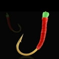 thumbnail image 3 of 10PCS Fishing Hook Stainless Steel String hook  Rigs Swivel Lure Pesca Bait Hook Single Combination High Carbon String Hook 6 Hooks, 3 of 13