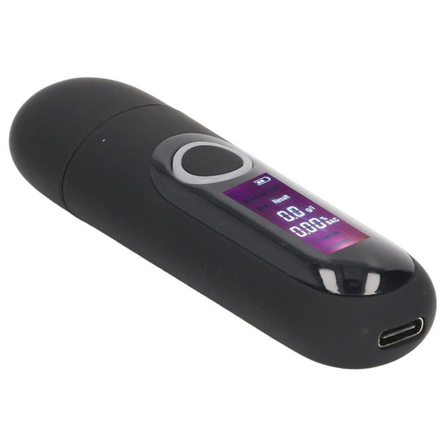 Testeur d'Alcool, Test de Soufflage Haute Stabilité Détection Précise Haute Précision Ivre Testeur Portable pour Inspection