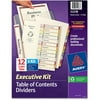 Avery® ReadyIndex Executive Index Divider Kits