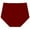 509_Red, variant on Jxximdong High Waist Panties for Women 5 Pcs Bikinis Underwear Cotton Plain Breathable Briefs Women's Lingeries Beige