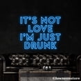 thumbnail image 4 of Glowneon It's Not Love I'm Just Drunk Neon Sign, I'm Just Drunk LED Sign, Restaurant Decor, 4 of 5