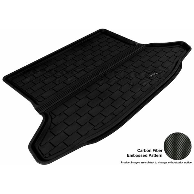 3D Maxpider Cargo Custom Fit AllWeather Kagu Black Floor Mat for 2011