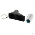 thumbnail image 1 of koolsoo 2pcs Car Front Bumper Cold Air Intake Pipe Inlet Pipe Plastic New, 1 of 9
