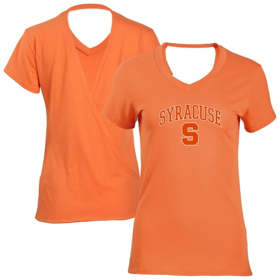 Women's Orange Syracuse Orange Bella Crossback T-Shirt