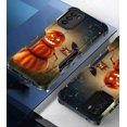 thumbnail image 2 of Cass Creations Case Compatible for Motorola Moto G Stylus (2022) 4G LTE, Hybrid Shockproof Bumper Protective Phone Cover - Pumpkin Man, 2 of 5