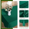 thumbnail image 3 of Rectangle Tablecloth - x - Washable Polyester Rectangular Table Cloth for Dining Room Tables Stain and Spillproof Table Cover, 3 of 6