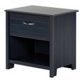 thumbnail image 2 of South Shore Asten 1-Drawer Nightstand - End Table with Storage for Child, in Blueberry, 2 of 10