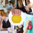 thumbnail image 3 of Yosoo Finger Exercise Balls Silicone Grip Balls Massage Therapy Hand Squeeze Eggs Kit for Hand Finger Strength Exercise Stress Relief, 3 of 6