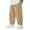 Khaki, variant on ITSAME Pants for Boys, Elastic Waist Cotton Loose Fit Kids Fashion Casual Pants with Pockets Khaki 5-6T