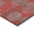 thumbnail image 4 of Addison Rugs Chantille Indoor/Outdoor Transitional Circles Red Washable Rectangle Rug, 3' x 5', 4 of 6