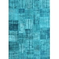 thumbnail image 1 of Ahgly Company Machine Washable Indoor Rectangle Persian Light Blue Traditional Area Rugs, 8' x 10', 1 of 4