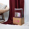thumbnail image 3 of BÉLA Juego de 2 Cortinas Sienna Doble Tela + 1 Velo - 1.50m Alto x 2.80m Ancho - Color Vino Béla Sienna, 3 of 3