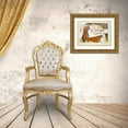 thumbnail image 3 of Gris, Juan 24x19 Gold Ornate Wood Framed with Double Matting Museum Art Print Titled - Still Life With a Newspaper and a Wooden Table, 3 of 4