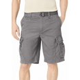 thumbnail image 1 of UNIONBAY Men's Survivor Belted Cargo Short, Grey Goose, 44, 1 of 3