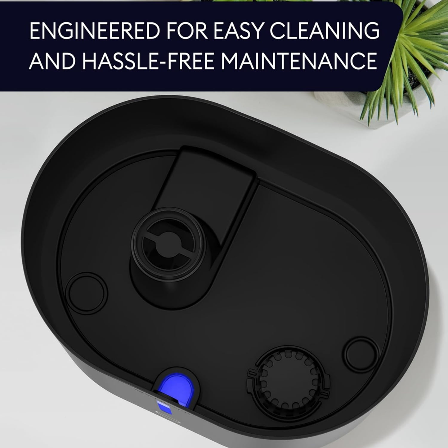 Ultrasonic Cool Mist Humidifier for Bedroom, Large Rooms, Home, 4L - Easy Fill & Clean Humidifier for Plants w/Auto Shut-off, 40H Runtime - Quiet, Top Fill Air Humidifier & Vaporizer for Baby