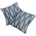 thumbnail image 7 of Blue Pillow Covers 18x18 Set of 2 Boho Pattern Cream Herringbone Geometric Print Bohemian Ethnic Print Decorative Throw Pillows Outdoor Pillowcase Farmhouse Cushion Case Decor for Couch Sofa Bed, 7 of 7