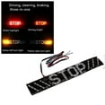thumbnail image 6 of Motorcycle Led Flashing Brake Flashing Light Turn Signal Driving Tail Light, 6 of 7
