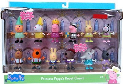 peppa pig royal family figure set