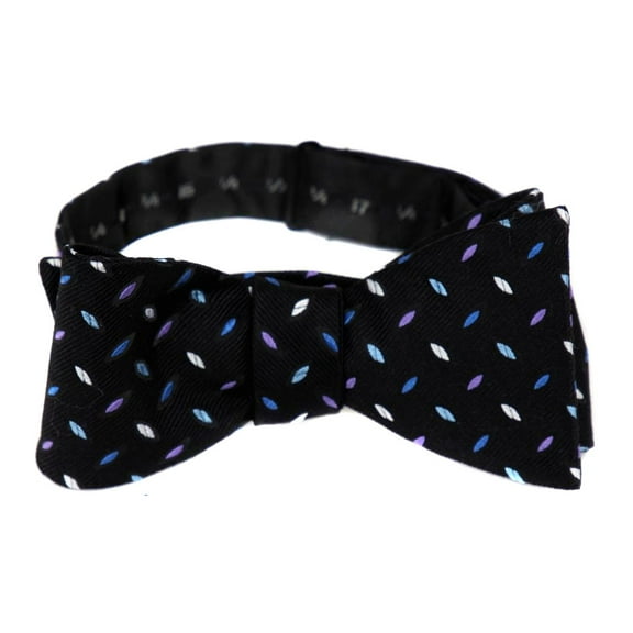 BuyYourTies - FBTZ-316 - Mens Aficionado Self Tie Bow Tie - Black