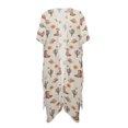 thumbnail image 2 of FKELYI Kentucjy Horse Racing Cactus Print Kimono Coverups for Women Soft Beach Cover Up Half Sleeve Summer Cardigan Bikini Cover Ups Resort Wear Casual Cruise Outfits, 2 of 6