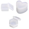 thumbnail image 1 of Caja de de resina 3x Almacenamiento de joyas de de silicona Fabricación de UV, 1 of 9