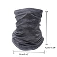 thumbnail image 1 of Camo Bandana Neck Gaiter for Sun Protection Breathable UV-Blocking Face Cover Scarf for Hiking Cycling Fishing Skiing Running Unisex Lightweight Stretchable Fabric,Blue, 1 of 4