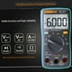 thumbnail image 3 of Richmeters Rm102 Rms Verdadero Multifuncional Lcd Multímetro Digital Dmm Dc Ac Tensión Corr Tomshoo tipo 2, 3 of 7