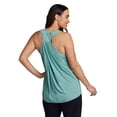 thumbnail image 3 of RBX Active Plus Size Women's Twist Back Soft Relaxed Tank Top Tunic, 3 of 6
