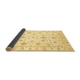 thumbnail image 2 of Ahgly Company Indoor Round Oriental Brown Traditional Area Rugs, 4' Round, 2 of 4