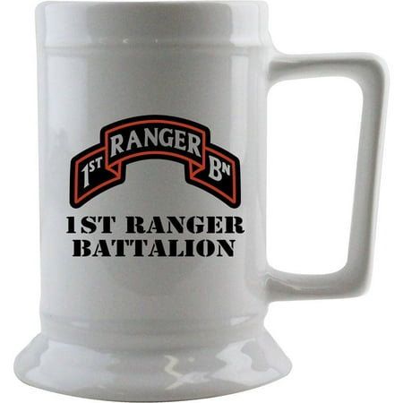 

Army 1st Ranger Battalion Division 16 oz. Beer Stein