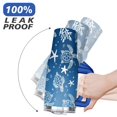 thumbnail image 6 of 40oz Cute Ocean Life Turtle Stainless Steel Flip Straw Tumbler Spill Proof Travel Cup Double Wall Vacuum Insulated Coffee Mug with Top Handle, 6 of 6