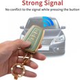 thumbnail image 4 of Key Fob Cover Compatible with Toyota Camry RAV4 Highlander Avalon C-HR Prius Corolla GT86 2018-2026 Keychain Case Holder Protector,Green, 4 of 6