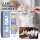 thumbnail image 4 of Popular!Pasta de dientes para el cuidado bucal de mascotas Pasta de dientes para gatos Pasta de dientes para perros Mal aliento eliminando la acumulación de placa y sarro Pasta,100 g, 4 of 8