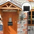 thumbnail image 1 of unbranded Doble Pizarra De Pared Para Mensaje Con Colgante En Tablero De Densidad Negro, 1 of 6