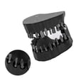 thumbnail image 4 of Screwdriver Drill Bit Holder, Denture Drill Bit Holder Sturdy ABS Stylish  For Daily Use Black, 4 of 8