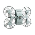 thumbnail image 2 of Drone LED Ceiling Fan Light – Modern Ceiling Fan With Light E27 Screw In Socket 3 Color Quiet Saving Ceiling Light With Fan For Bedroom Small Rooms, 2 of 9