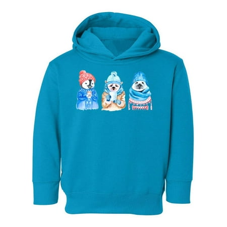 

Animals In Winter Weather Hoodie Toddler -Image by Shutterstock 4 Toddler