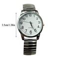 thumbnail image 2 of HBFAGFB Montre pour Femmes, Bracelet en Cuir Ajustable et Durable, Montre Mode Adaptée à un Usage Quotidien A, 2 of 2