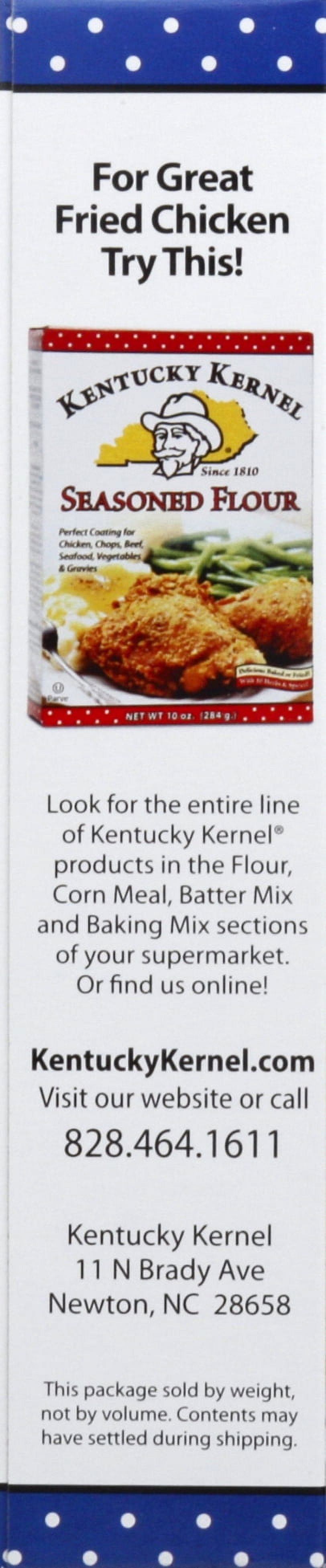 (3 pack) Kentucky Kernel Seasoned Fish Fry, Seafood Breading Batter Mix, 9 oz Box - Crispy Coating for Fish, Shrimp, and Seafood