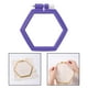 thumbnail image 4 of 3 Aros De Plástico Para De 105 X 95 Mm Para Acolchar, , Coser A Mano, Morado, 4 of 8